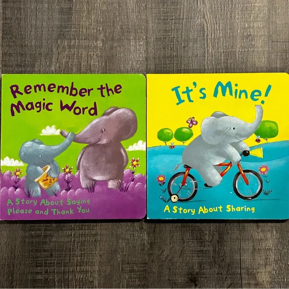 💞 Set of 2 Children’s Books About Manners
